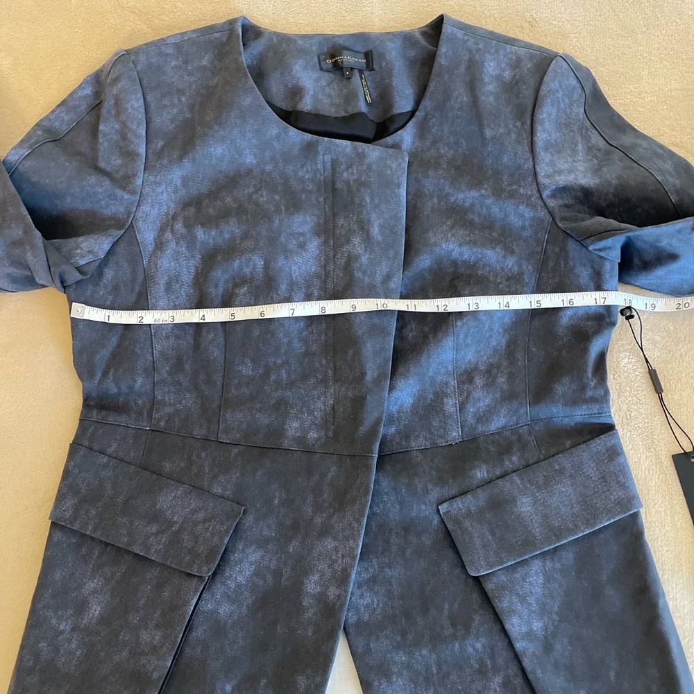 Donna Karan NY Zip Tie Dye Blazer - Size 8 - Picture 10 of 15